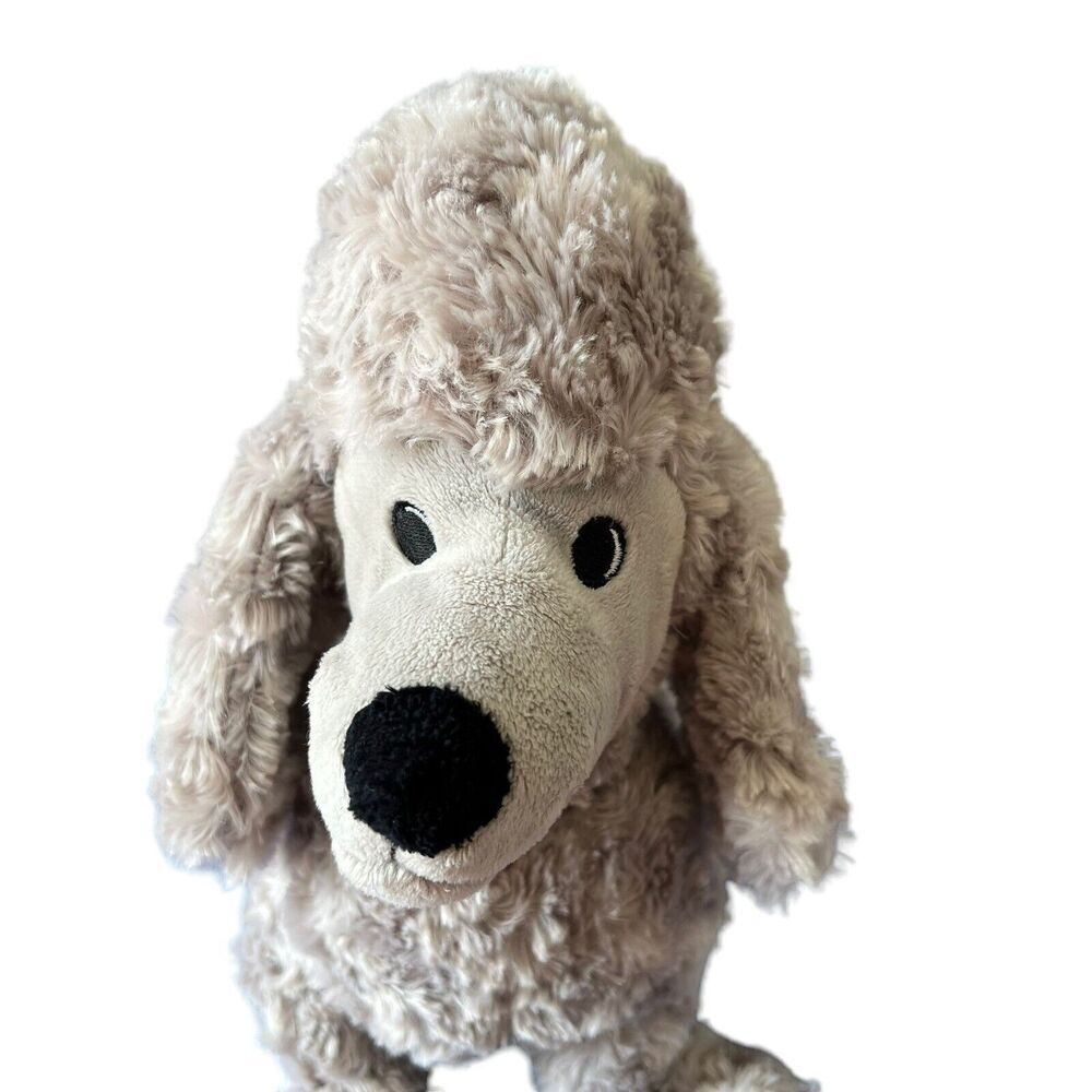IKEA Gosig Pudel Grey Gray Silver Poodle Puppy Dog Plush Stuffed Animal‎ 14 Inch